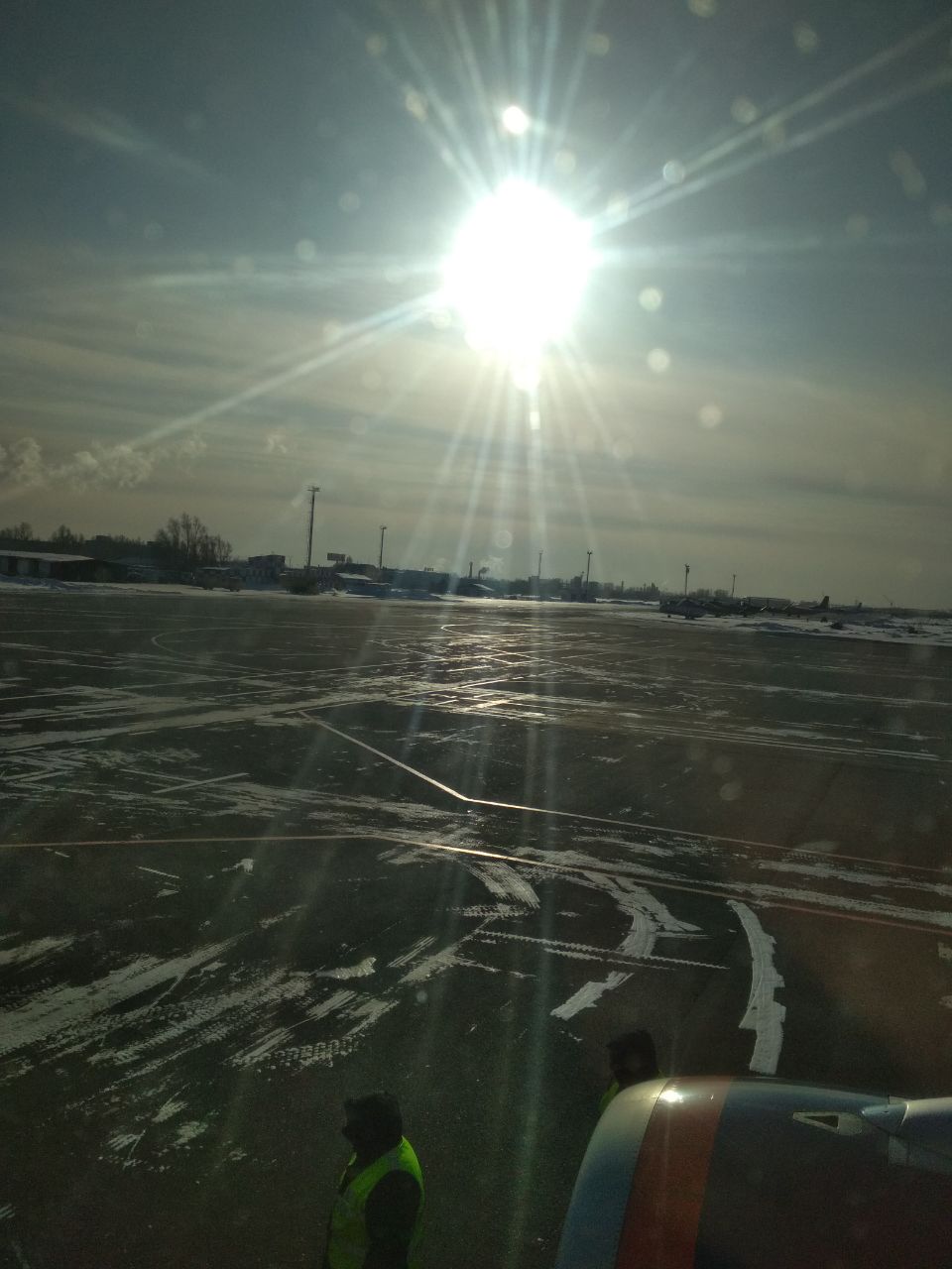 Вид из самолета